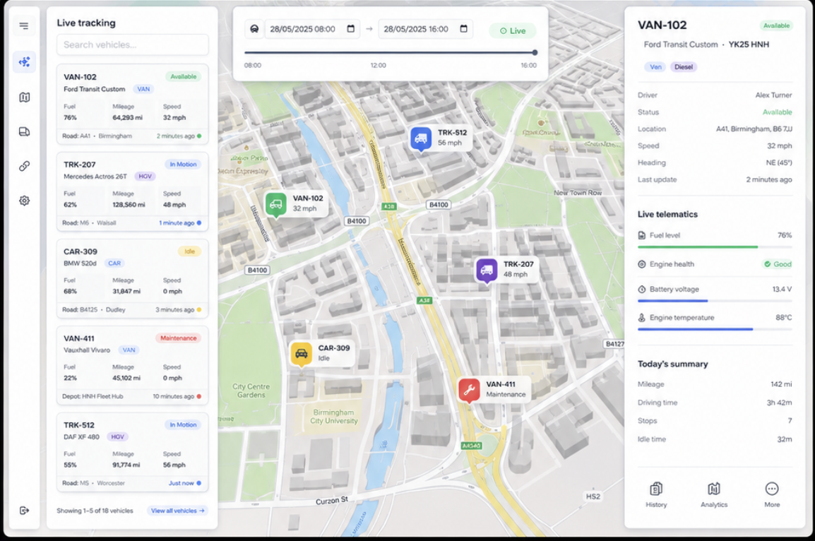 HNH Fleet AI Dashboard